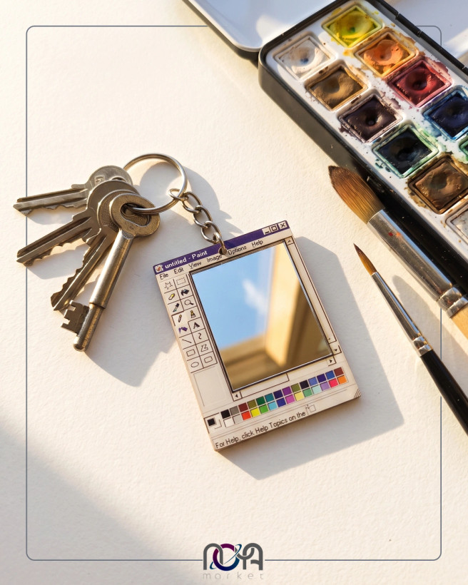 جاکلیدی و چارم طرح نقاشی ویندوز paint (پینت)